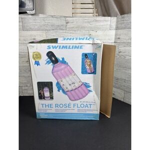 Pool Float Swimline The Rose Bottle‎ Shaped Float New In Sealed Box NEW